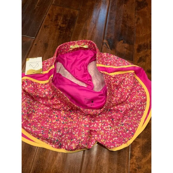 Nike Pink, Yellow & Green Splatter Dri-Fit Running Shorts, Size S, NWT! $35 - Picture 5 of 5